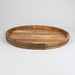 HYGGE CAVE | MINIMALIST OVAL WOODEN TRAY