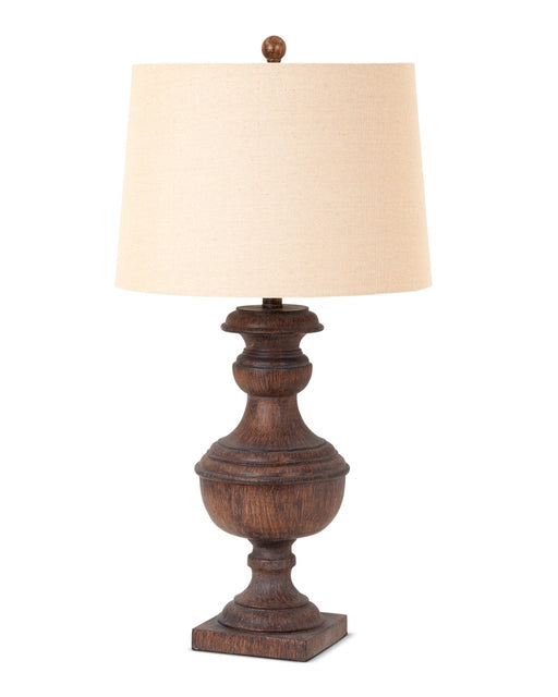 HYGGE CAVE | BROWN TRADITIONAL TABLE LAMPS (SET OF 2)