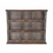 HYGGE CAVE | RUSTIC NINE SLOT WOODEN OPEN WALL CABINET