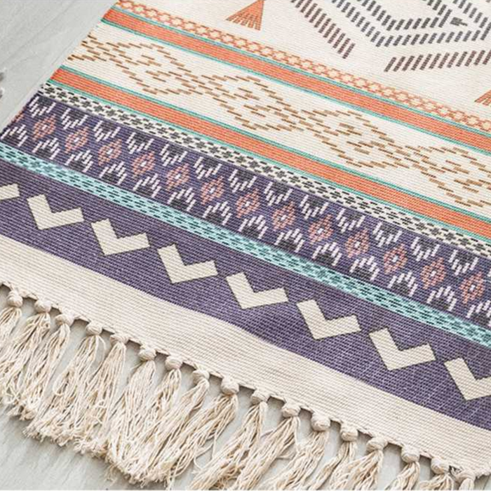 HYGGE CAVE | Nordic Style Bohemian Woven Rug, European Style Rugs