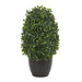 13” BOXWOOD TOPIARY ARTIFICIAL PLANT UV RESISTANT (INDOOR/OUTDOOR) - HYGGE CAVE