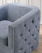 HYGGE CAVE | CHAMBRAY ACCENT CHAIR