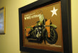 HYGGE CAVE | WWII HARLEY MOTORCYCLE WALL SCULPTURE