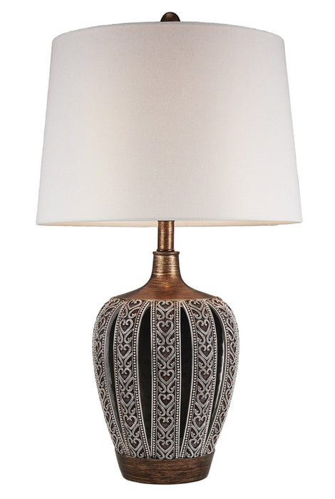 HYGGE CAVE | PRIMO TALL BROWN TABLE LAMP
