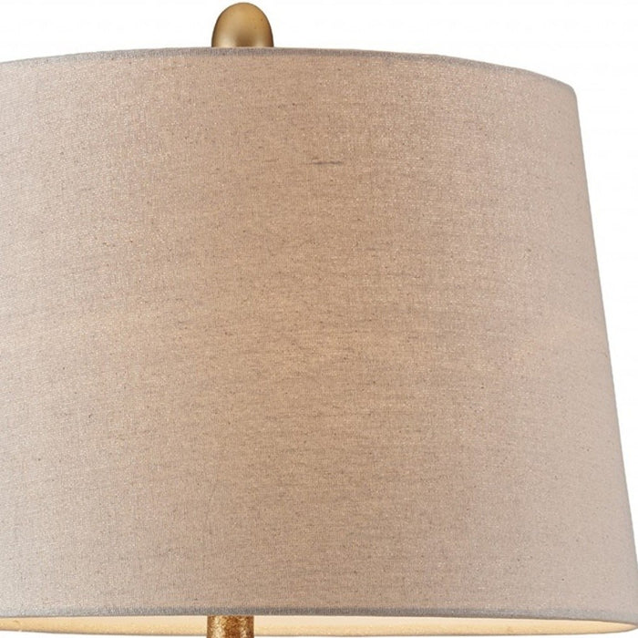 HYGGE CAVE | PRIMO TALL SILVER AND GOLD TABLE LAMP