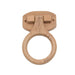 HYGGE CAVE | TRADITIONAL SOLID TEAK HEAVY DUTY TOWEL RING