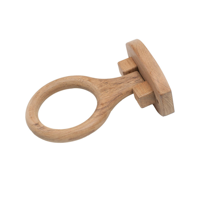 HYGGE CAVE | TRADITIONAL SOLID TEAK HEAVY DUTY TOWEL RING