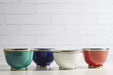 HYGGE CAVE | MOROCCAN GLAZED BOWLS WITH BERBE SILVER TRIM