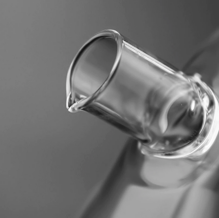 HYGGE CAVE | Unique Oil & Vinegar Glass Bottle Separately in 1 vessel 