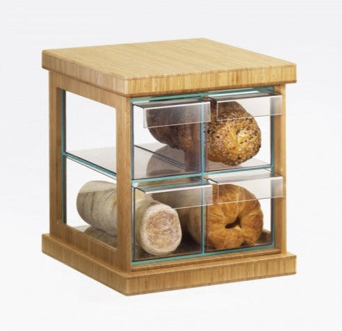 HYGGE CAVE | BAMBOO 4 DRAWER BREAD CASE