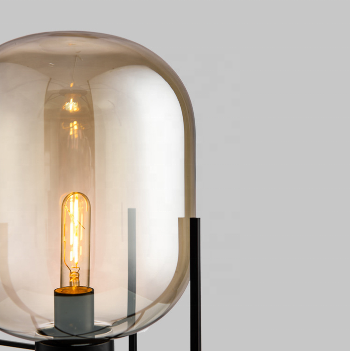 HYGGE CAVE | Post-Modern Nordic Glass Floor Lamp, A Unique Piece