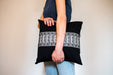 HYGGE CAVE | THE CARNATION PILLOW IN BLACK