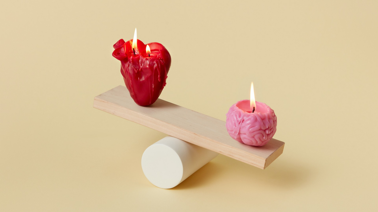 HYGGE CAVE | Realistic Anatomic Heart Candle