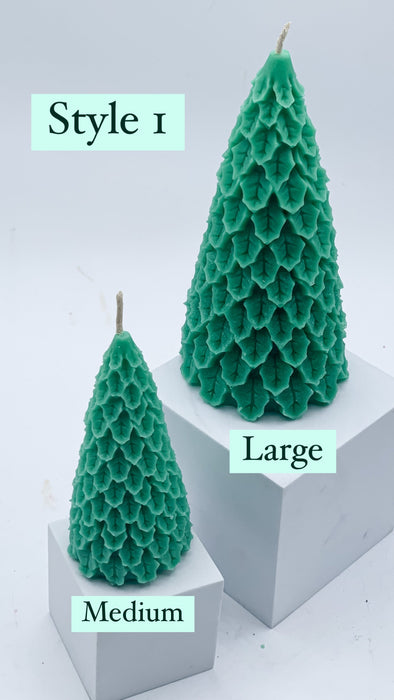 HYGGE CAVE | Christmas Tree Candle (Large Size)