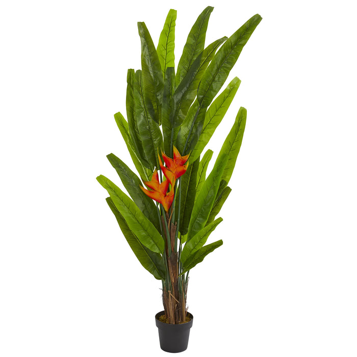 HYGGE CAVE | 5.5’ HELICONIA ARTIFICIAL PLANT