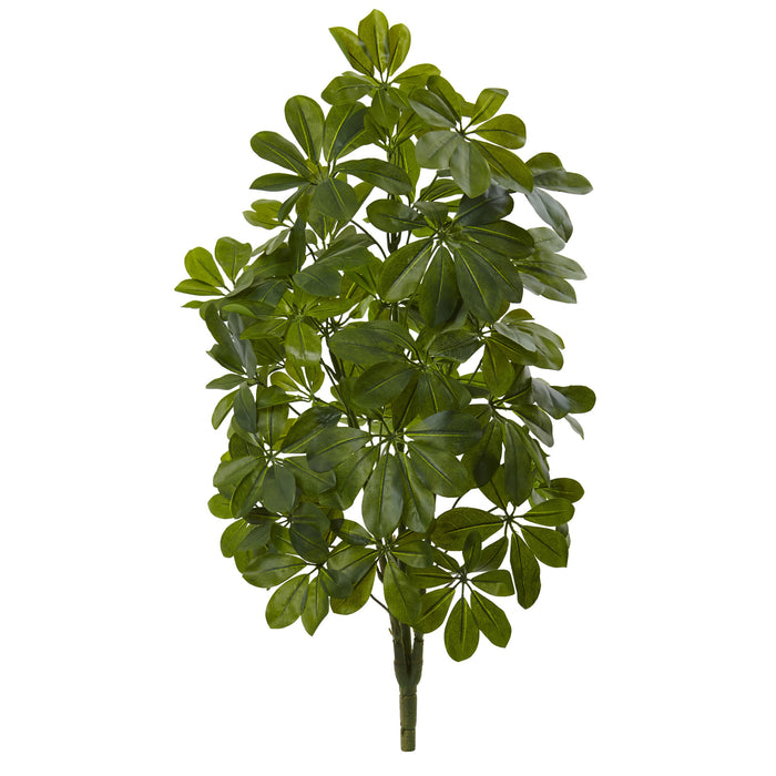 HYGGE CAVE | GREEN BABY SCHEFFLERA ARTIFICIAL PLANT (SET OF 2)
