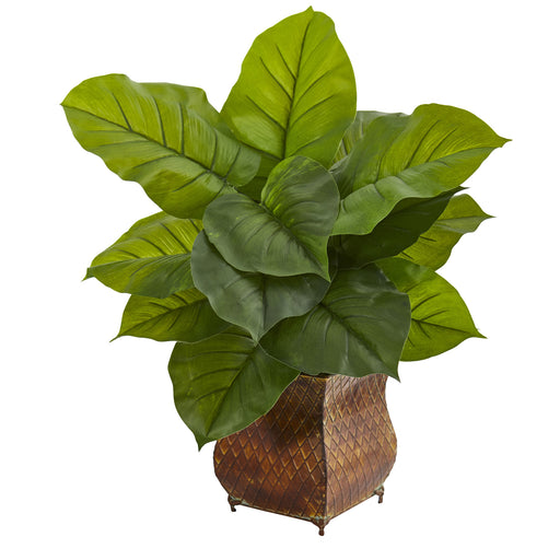 HYGGE CAVE | LARGE LEAF PHILODENDRON ARTIFICIAL PLANT