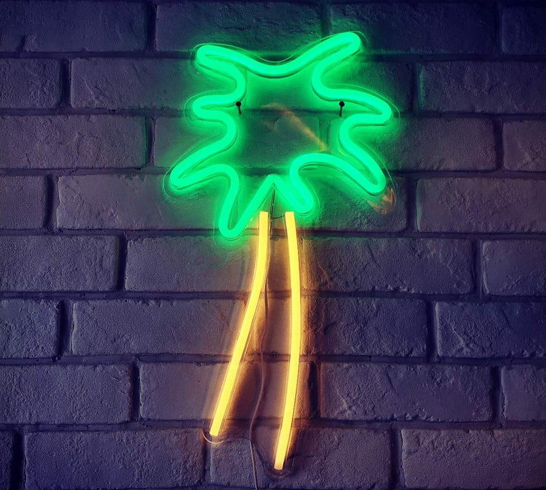 Néon LED mural - Cactus