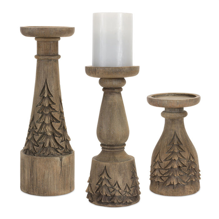 HYGGE CAVE | CANDLE HOLDER (SET OF 3) 
