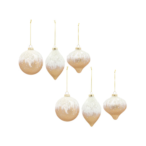 Opaque glass ball ornaments - hygge cave