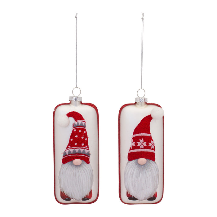  12 Pack Gnome Ornaments Hanging Gnomes Christmas Decoration - HYGGE CAVE