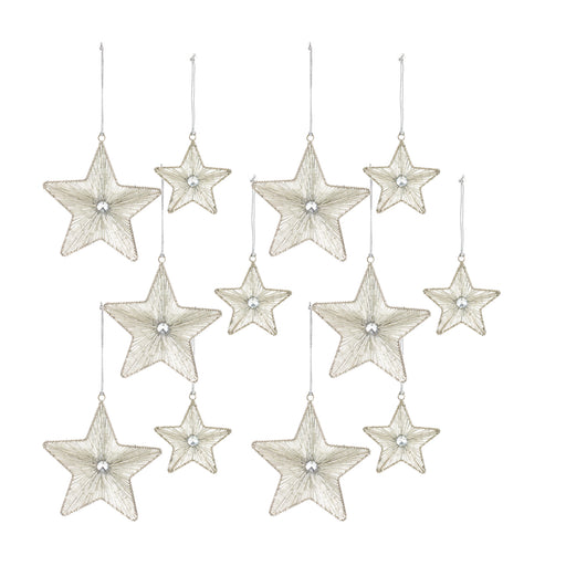 Christmas Star Ornament/Rustic Star Ornament Sets/Christmas Gift - hygge cave