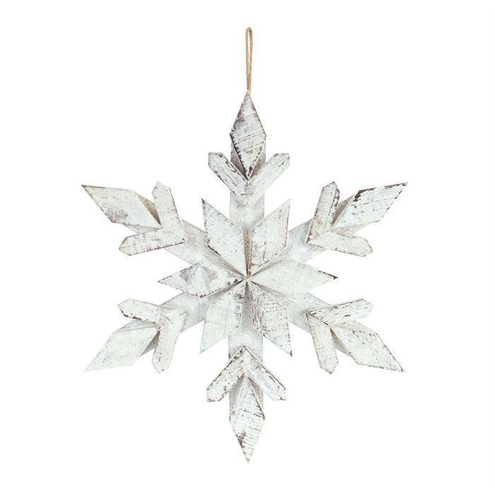 Six holiday snowflake ornaments - hygge cave