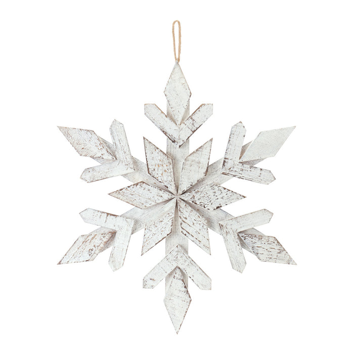 iridescent glass snowflake ornaments - hygge cave