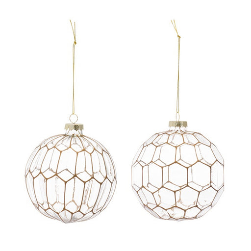 Holiday Décor Ball Ornament (Set of 6) - HYGGE CAVE