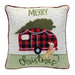 camper and dog pillow - hygge cave