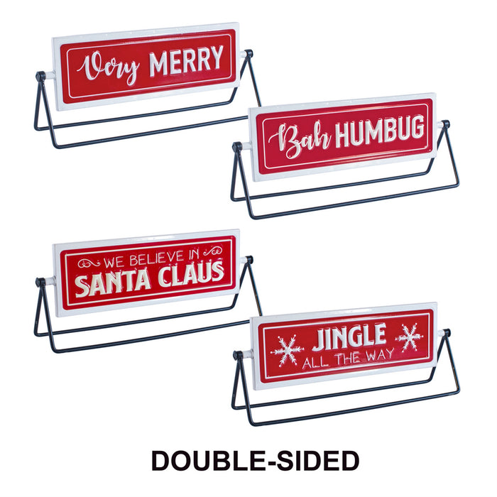 reversible holiday signs selection  - hygge cave