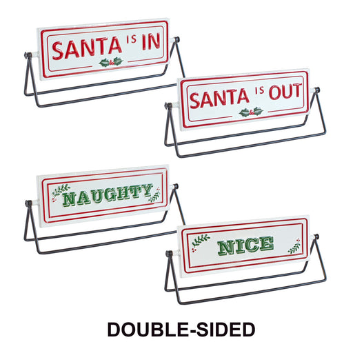 Reversible Christmas/Winter Sign Set (2-Piece Set with 4 Designs) - hygge cave