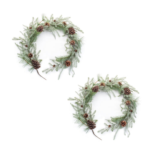  Artificial Christmas Garland Wreath - hygge cave