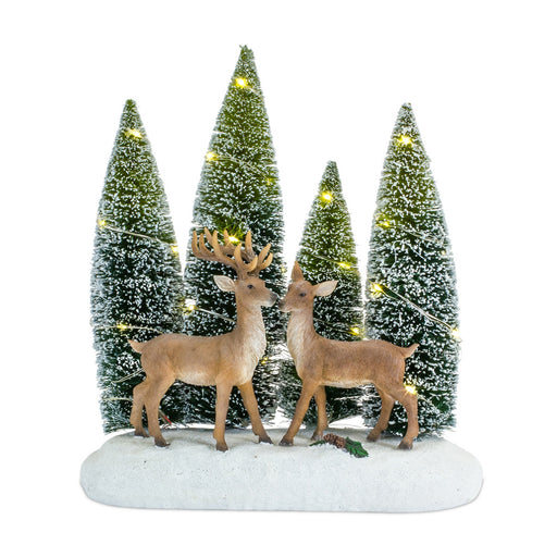 HYGGE CAVE | LED DEER AND TREES
