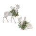 Festive moose figurine set in 2 assorted sizes - hygge cave