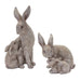 These little bunnies are super cute and make a perfect gift to make someone smile. Hang them together or in rooms that match their colours.