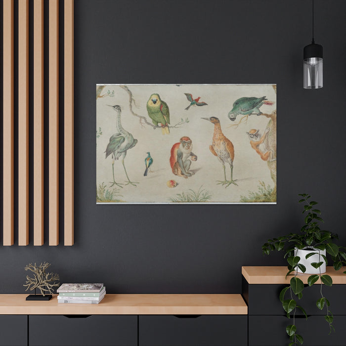 HYGGE CAVE | STUDY OF BIRDS AND MONKEY 2