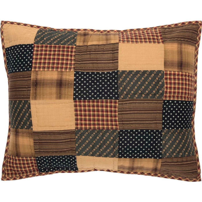 PATRIOTIC PATCH QUILTER PILLOW - hygge cave