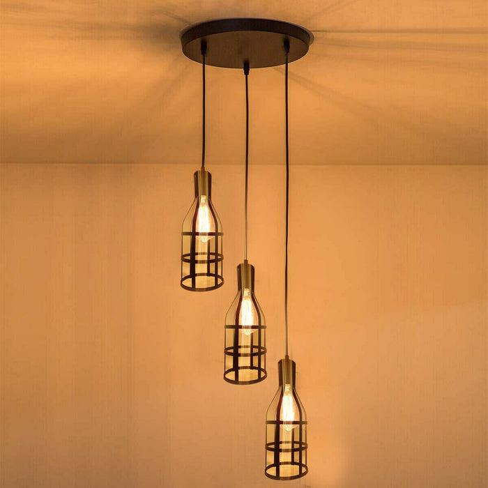 HYGGE CAVE | 3-HEADS CEILING INDUSTRIAL LAMP