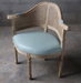 Add a touch of classic elegance to your home with this French retro style chair, available in four color options.