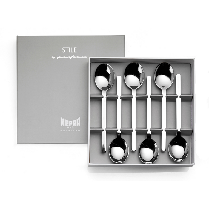 HYGGE CAVE | GIFT BOX 6 COFFEE SPOONS STILE