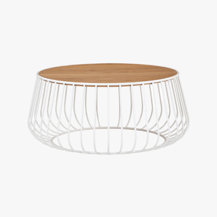 HYGGE CAVE | GABBIA ROUND COFFEE TABLE