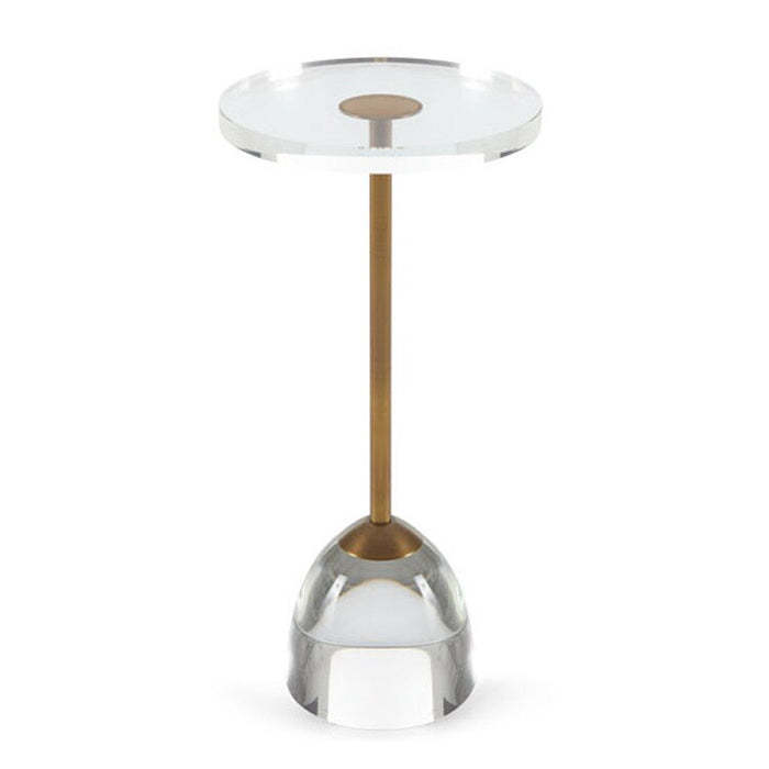Round Acrylic Side Table - hygge cave