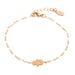 Stainless Steel / Hamsa Bracelets / Jewelry / 18K Gold Plated / Women's / Sparkly Bracelets / Customized