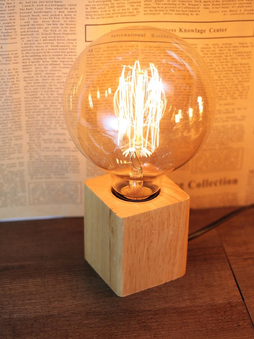 Wood Lighted Display - hygge cave