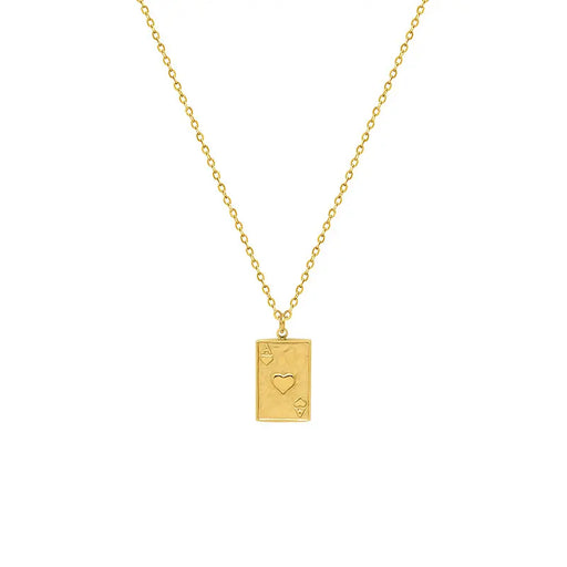 Engraved Initial Letter Words Chain / Women Geometric Jewelry / 18k Gold Plated / Stainless Steel / Trend Style