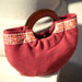 HYGGE CAVE | HALF MOON CLUTCH IN RED