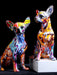 HYGGE CAVE | COLORFUL CHIHUAHUA DOG STATUE