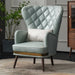 Create a cozy and inviting atmosphere with this comfortable and contemporary lounge living room chair with pillow