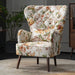Enjoy the perfect combination of comfort and style with this soft and elegant living room chair.